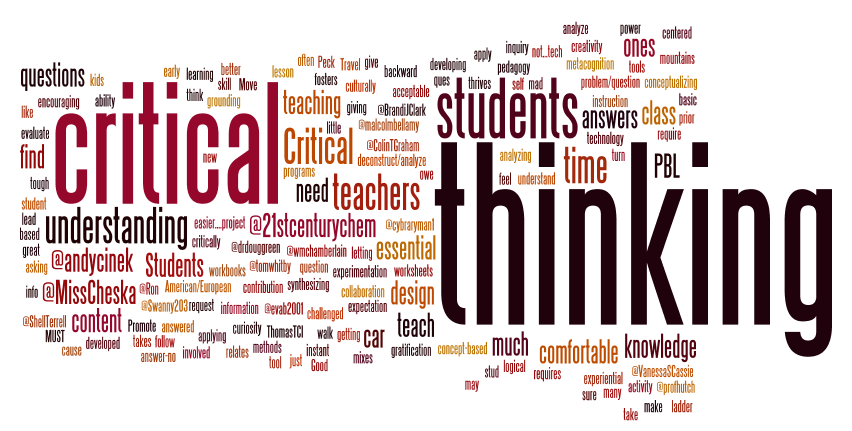 Jan 2012 critical thinking paper